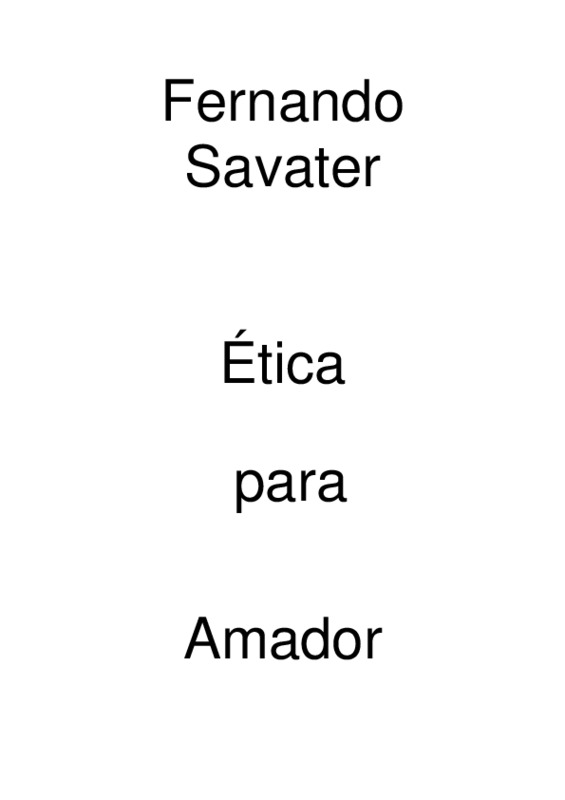 Etica Para Amador.pdf Etica Para Amador.pdf
