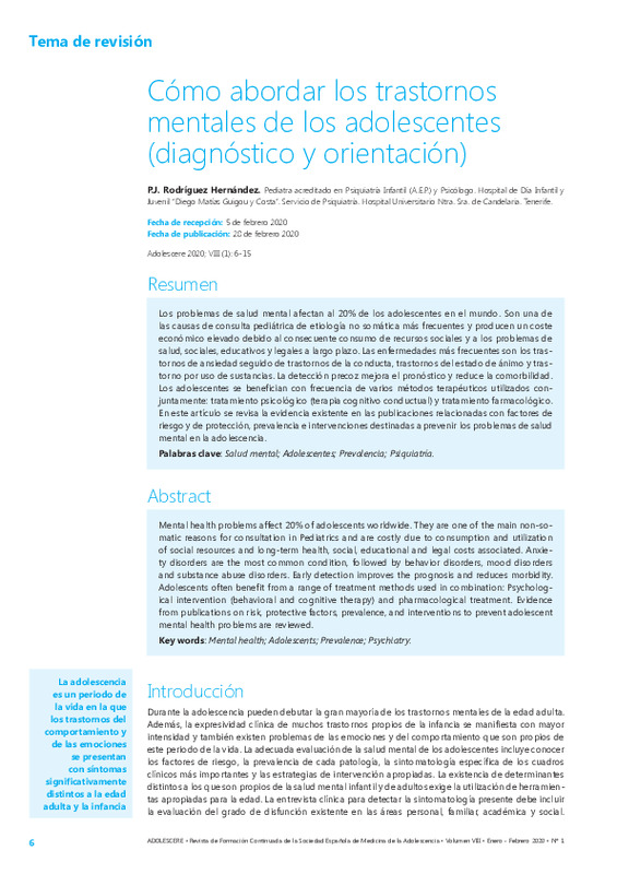 1 Tema de revision - Como abordar trastornos mentales adolescentes.pdf