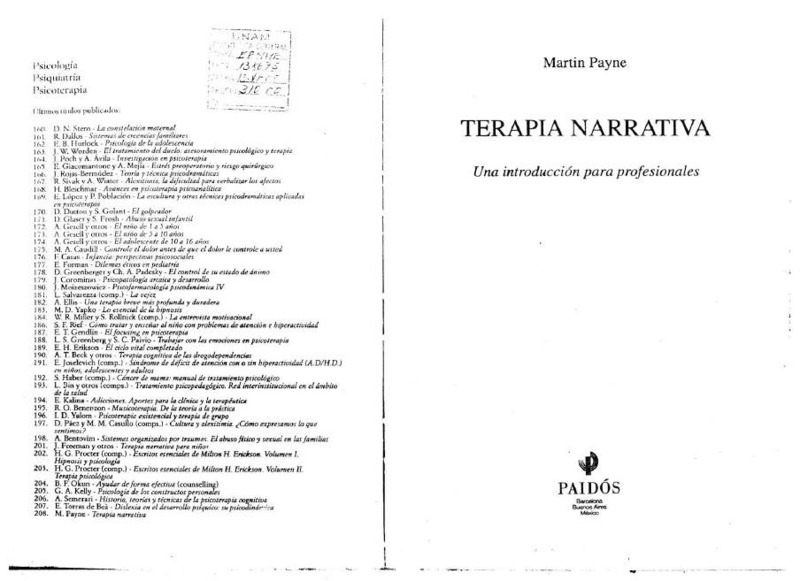 Terapia Narrativa. Una introducción para profesionales_compressed-1-65.pdf Terapia Narrativa. Una introducción para profesionales_compressed-1-65.pdf
