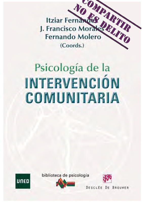 Psicologia de la Intervención Comunitaria.pdf · versión 1.pdf