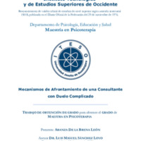 Mecanismos de Afrontamiento de una Consultante con Duelo Complicado .pdf