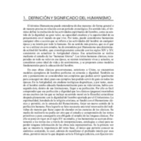 Precedentes de la modernidad: Humanismo