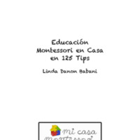 32 Educación Montessori en casa en 125 tips - Linda Danon Babani(1).pdf